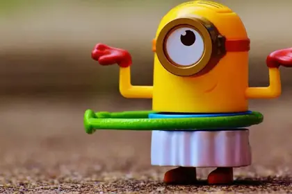 Arte ilustrativa de animação infantil