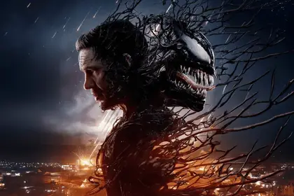 Arte ilustrativa de filme de ação