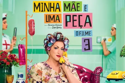 Arte ilustrativa de pôster de filme ou série