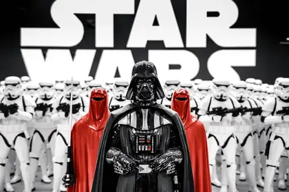 Arte ilustrativa de pôster de filme ou série